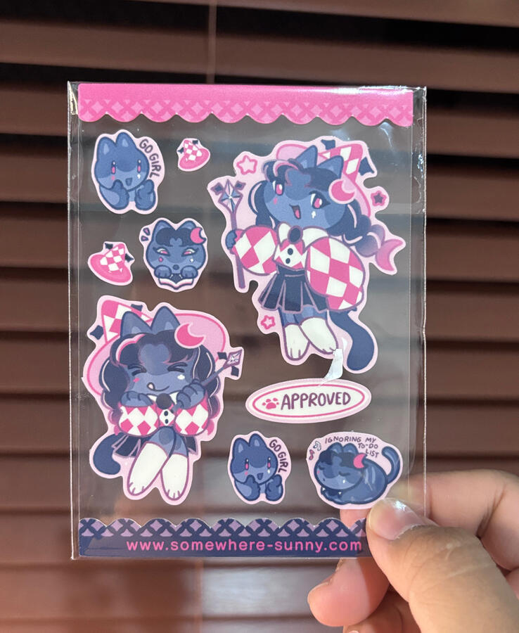 mao mao sticker sheet